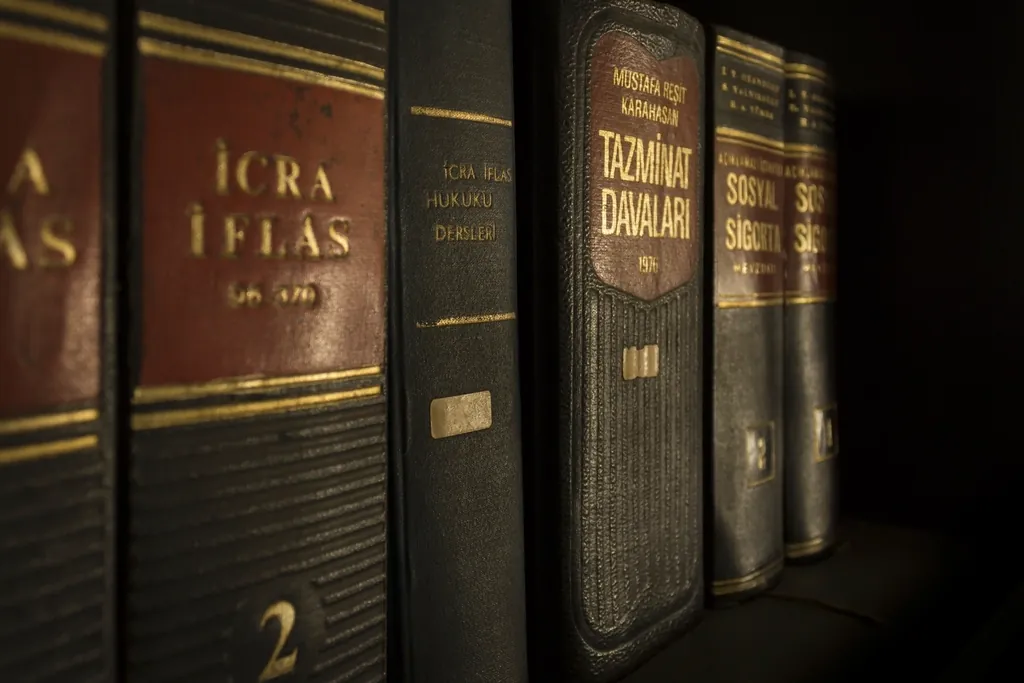 İtirazın iptali davası için başvurulan icra iflas ve tazminat davaları kitapları rafta