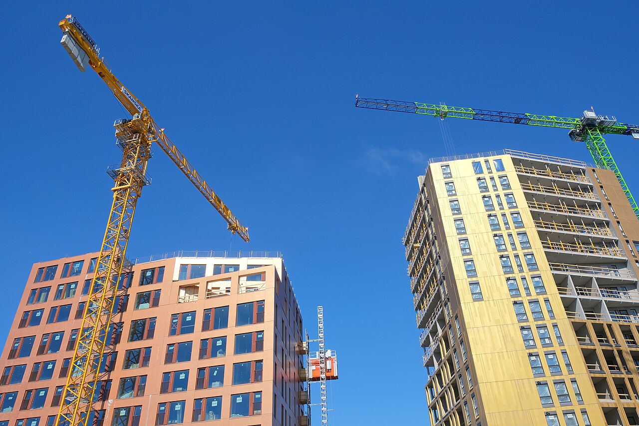 Construction work progressing within the scope of the contractor’s delivery obligation
