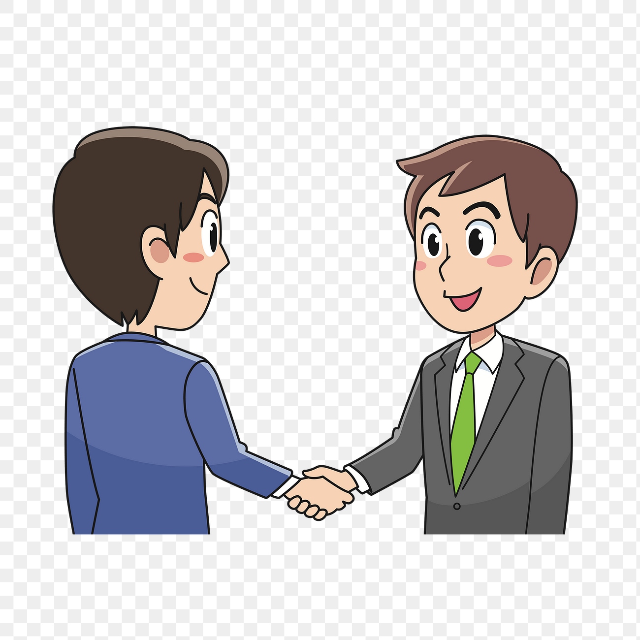 Company members in discussion around a meeting table