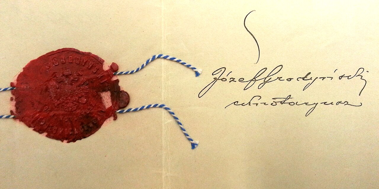 An image showing the sealing and approval process of an official document