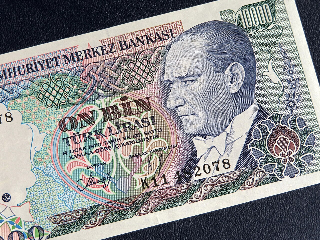 Representative image on the theme of inflation, with Turkish lira banknotes and coins